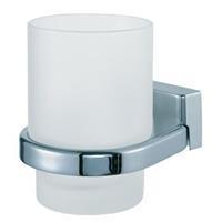 Restposten: Geesa Bloq Glashalter 1-fach, Chrom