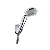 hansgrohe Handbrause »Crometta 85«, Brausehalterset Vario mit Brauseschlauch 125 cm Chrom