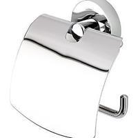 Geesa Luna closetrolhouder met klep chroom 915508