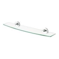 Geesa Luna planchet 60cm glas en chroom 915501