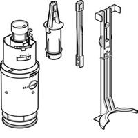 Geberit Twico bodemventiel toebehoren voor spoelreservoir