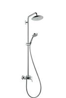 Hansgrohe Showerpipe Duschsystem Croma 220 chrom mit Brausenmischer 27222000