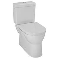 Laufen Pro closet voor duoblok 36x67x40cm vlakspoel afvoer PK. vario (70-350) 2 x 2 schroefgaten keramiek wit h8249590002041