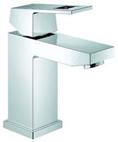 grohe Eurocube wastafelkraan S zonder waste, chroom