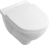 O.novo CombiPack hangend toilet diepspoel met toiletzitting met softclose en quickrelease, wit