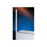 Royal badklapwand 6 mm glas 68x140 cm, chroom