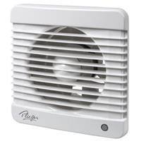 ventilator basic 185m³ ø 125 mm met timer wit