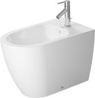 Duravit ME by Starck Stand-Bidet, Ausladung 600mm, back to wall, Farbe: Weiß mit Wondergliss - 22891000001