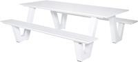 Picknicktafel Breeze aluminium wit