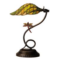 Clayre & Eef Tiffany bureaulamp met libelle