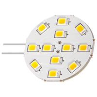 G4 LED lamp / inbouwspot rond - 2W warm wit
