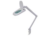 Velleman LED BUREAULAMP MET VERGROOTGLAS 5 DIOPTRIE - 6W - 64 st.- WIT