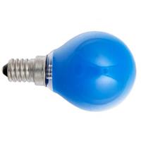 Kogellamp blauw 25W kleine fitting E14