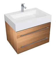 saniclear Design badmeubel 70cm eiken