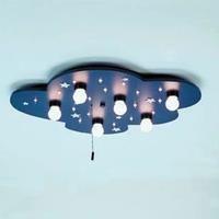 Niermann Standby Fluoreszierende Deckenleuchte WOLKE XXL 5-flammig