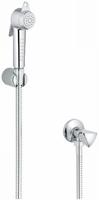 Grohe New Tempesta F 30 Trigger Spray doucheset 1 straal Silverflex Longlife doucheslang en hoekstopkraan, chroom wit