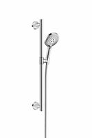 hansgrohe Stangenbrause-Set »Raindance Select S 120«, Höhe 70 cm, 3 Strahlart(en), Brauseset 3jet mit Brausestange 65 cm Chrom