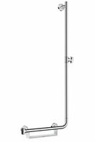 Unica Brausestange Comfort 110 cm rechts, 26404400, weiß/ chrom - 26404400 - Hansgrohe
