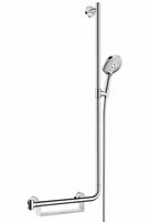 hansgrohe Stangenbrause-Set »Raindance Select S 120«, 3 Strahlart(en), Brauseset 3jet mit Brausestange 110 cm rechts Chrom