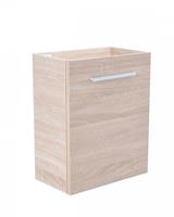 Praya fonteinkast 40x21 cm tbv HS fonteintje met 1 deur, licht-eiken