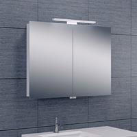 Douche Concurrent Wiesbaden Bright spiegelkast met LED verlichting 80 x 60 cm