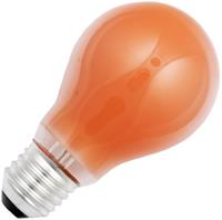 Huismerk Standaardlamp oranje 40W grote fitting E27