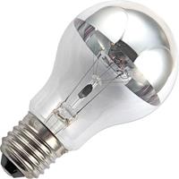 Huismerk Kopspiegellamp standaard ECO zilver 42W (vervangt 60W) grote fitting E27