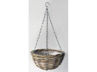 Vanderleeden Hanging Basket Rotan Antique Grey D30CM