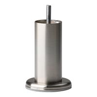 Meubelpootjes Ronde RVS meubelpoot 10 cm (M8)
