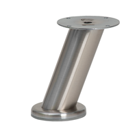 Meubelpootjes RVS ronde meubelpoot 12 cm