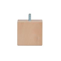 Meubelpootjes Houten meubelpoot 10 cm (M8)