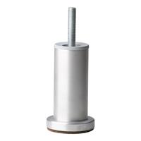 Meubelpootjes Ronde aluminium meubelpoot 10 cm (M10)