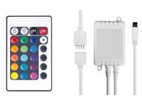 Vellight RGB LED-CONTROLLER MET AFSTANDSBEDIENING (24 KNOPPEN)