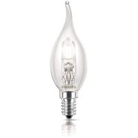 Philips halogeenlamp E14 28W 370Lm kaars met tip