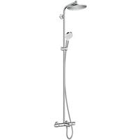 Hansgrohe Crometta S 240 1jet Showerpipe met badthermostaat, chroom