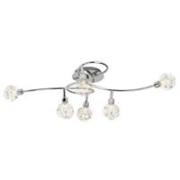 Brilliant Leuchten Joya Deckenspot 6flg chrom