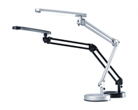 Hansa Bureaulamp  led 4stars zilvergrijs