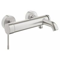 GROHE EH-Wannenbatterie Essence 33624Wandmontage eigensicher supersteel