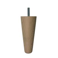 Meubelpootjes Kegelvormige houten meubelpoot 12 cm (M8)