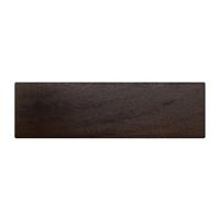 Meubelpootjes Rechthoekige donkerbruine houten meubelpoot 4,5 cm