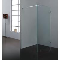 Sanitop Inloopdouche  Scharnier 100x200cm 10mm EasyClean