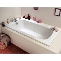 Ligbad  Flavis Plaatsbesparend 140x70x55-58 cm 