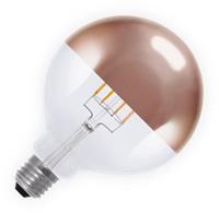 Segula globelamp kopspiegel LED filament koper 8W (vervangt 35W) grote fitting E27