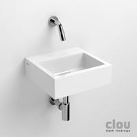 Clou Flush 1 toiletfontein met (voorbewerkt) kraangat mineral marmer