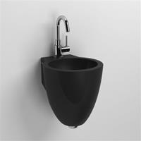 Douche Concurrent Fontein Clou Flush 6 Rond 27x31.5x28cm Keramiek Zwart 1 Kraangat