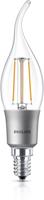 Philips Classic LEDcandle 4.5 - 40W 2700K E14 BA35 Clear Dimmable