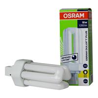 Osram Dulux T Plus 18W 830 | Warmweiß - 2-Stift