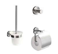 Mueller Wes RVS accessoires toiletset