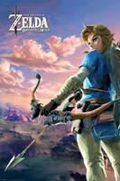 Pyramid The Legend of Zelda Breath of the Wild Hyrule Scene Landscape Poster 61x91,5cm