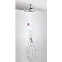 Tres electronische inbouw doucheset met regendouche chroom 09286567